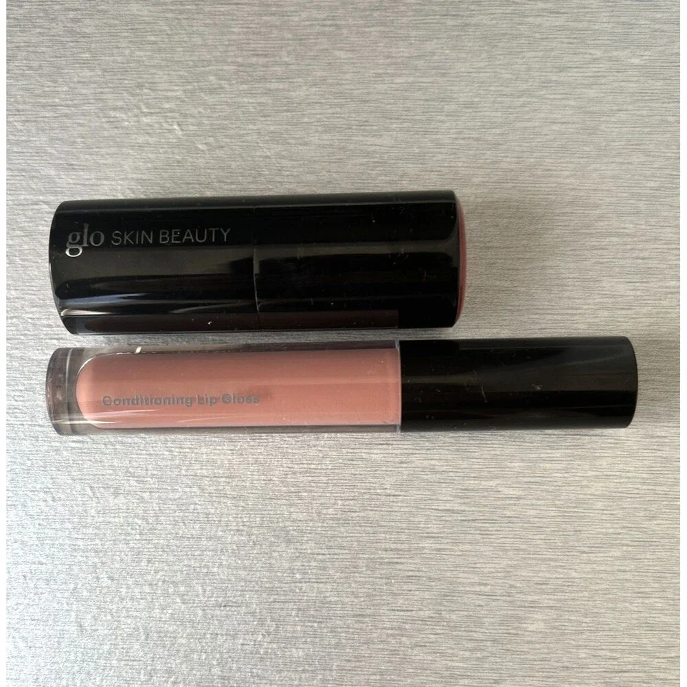 Glo Skin Beauty Bundle Cream Blush Stick Bliss & Lip Gloss Secret Agent NEW